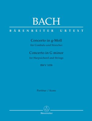 Concerto for Harpsichord in G minor (BWV 1058) (Full Score, paperback))