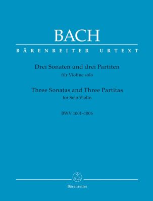Three Sonatas and three Partitas for Violin solo (BWV 1001-1006)