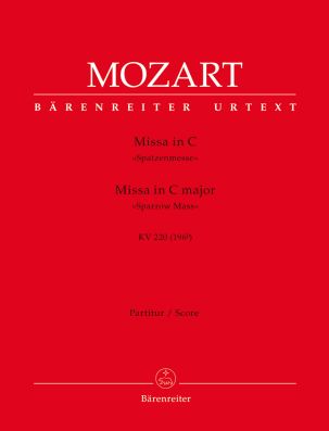 Mass in C major (K.220) Sparrow Mass (Full Score)
