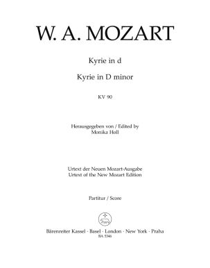 Kyrie in D minor (K.90) (Full Score)