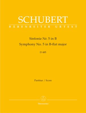 Symphony No.5 in B-flat major D 485 (Full Score)