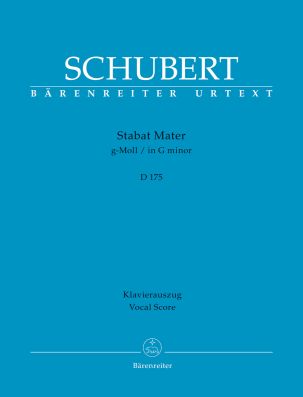 Stabat Mater in G minor D 175 (Vocal Score)