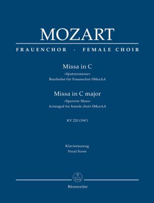 Missa brevis in C major (K.220) (Sparrow Mass) (Vocal Score)