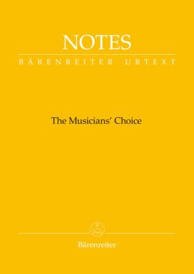Barenreiter Notes Manuscript and Notebook
