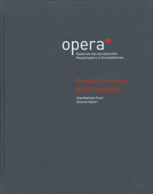 Prima la musica e poi le parole (Full Score, hardback)