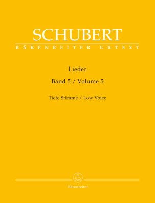 Lieder Volume 5, Low Voice & Piano