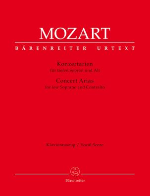 Concert Arias for Low Soprano & Contralto
