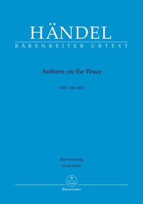 Anthem on the Peace HWV 266 (267) (Vocal Score)