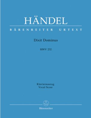 Dixit Dominus HWV 232 (Vocal Score)