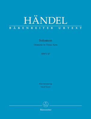 Solomon (HWV 67) (Vocal Score)