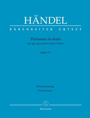 Parnasso in festa per gli sponsali di Teti e Peleo (HWV 73) (Vocal Score)