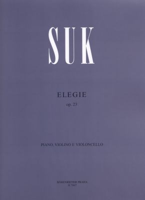 Elegy Op.23 Trio for Piano, Violin, Cello (Score & Parts)