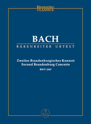 Brandenburg Concerto No.2 in F major (BWV 1047) (Study Score)
