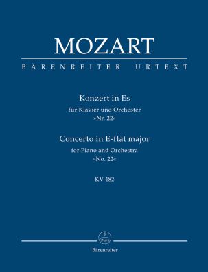 Concerto for Piano No.22 in E-flat major (K.482) (Study Score)