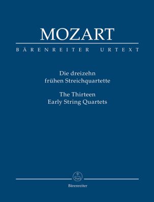 Thirteen Early String Quartets (Study Score)