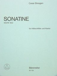 Sonatine based on the song "Der Winter ist vergangen"  in F major Op.18/2