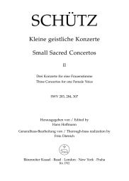 Short Sacred Concertos Book 2: Bringt her dem Herren; Ich danke dem Herren; Was hast du vewirket (SW