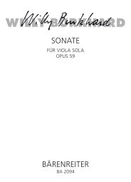 Sonata for Solo Viola (1939) Op.59