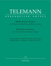Methodical Sonatas for Violin (Flute) and Bc: Volume 1