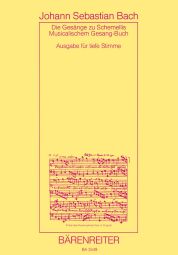 Schemelli Gesangbuch 1736; 6 Songs from A. M. Bach Piano Book 1725