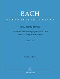 Motet No.3: Jesu, meine Freude (BWV 227) (Choral Score)