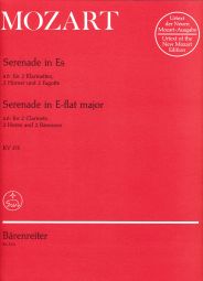 Serenade in E-flat major K.375 Sextet version (Parts)
