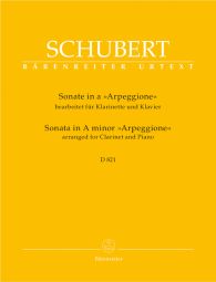 Sonata in A minor D 821 "Arpeggione" arranged for Clarinet & Piano