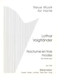 Nocturne in Three Modes for Solo Harp.