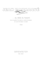 Au Dela Du Hasard (Score)