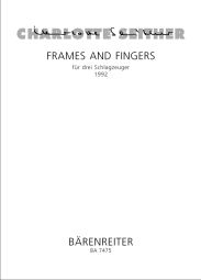 Frames and Fingers for 3 Percussion (Playing Score)