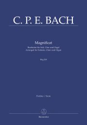 Magnificat Wq 215 (arranged for Choir & Organ)