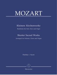 Shorter Sacred Works (arranged for Choir & Organ)