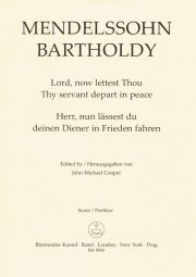 Lord Now Lettest Thou Thy Servant Depart In Peace Op.69 (Vocal Score)