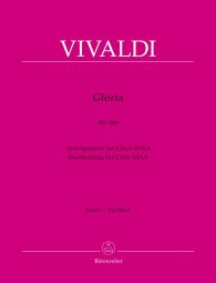 Gloria RV 589 (Arrangement for female choir SSAA) (Full Score)