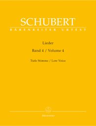 Lieder Volume 4, Low Voice & Piano