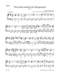 Cantata No.1 Wie schön leuchtet der Morgenstern (BWV 1) (Organ)
