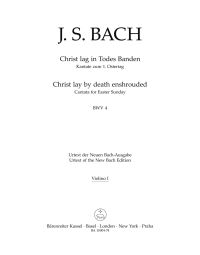 Cantata No.4 Christ lag in Todes Banden (BWV 4) (Violin I)