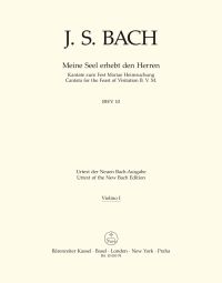 Cantata No.10: Meine Seel erhebt den Herren (BWV 10) Violin I