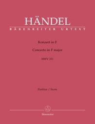 Concerto in F major (HWV 331) (Full Score)