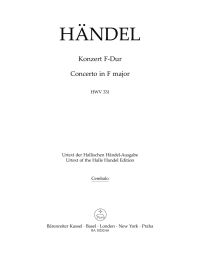 Concerto in F major (HWV 331) (Cembalo)