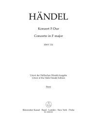 Concerto in F major (HWV 331) (Cello/Bass)