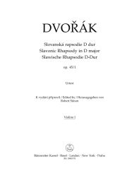 Slavonic Rhapsody No.1 in D major Op.45 (Violin I)
