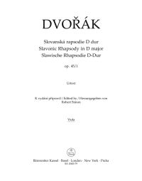 Slavonic Rhapsody No.1 in D major Op.45 (Viola)