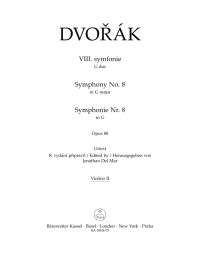 Symphony No.8 in G major Op.88 (Violin II)