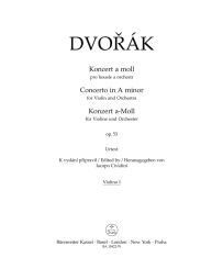 Concerto in A minor for Violin Op.53 (Violin I)
