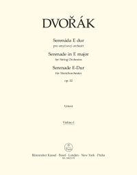 Serenade for String Orchestra in E major Op.22 (Violin I)