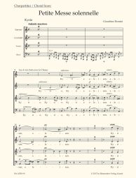 Petite Messe solennelle (Choral Score)