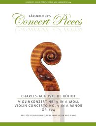 Violin Concerto No.9 in A minor Op.104 (Violin & Piano)