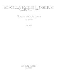 Sursum chordis corda for Piano Op.81a