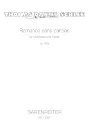 Romance sans paroles for Violoncello and Piano Op.66a